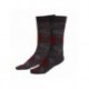 Chaussettes Superman grises avec logo rouge