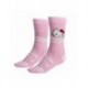 Calcetines rosa Hello Kitty con diseño clásico