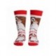 Meias Gremlins brancas com Gizmo, tamanho 36-43
