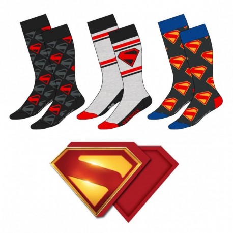 Pack de calcetines Superman colores variados