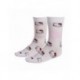 Pack de meias Hello Kitty multicoloridas em caixa temática