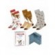 Pack de tres calcetines Gremlins con diseño de Gizmo