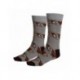 Calcetines grises con diseño de Gizmo de Gremlins