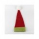 Gorro navideño The Grinch rojo y verde con pompón blanco