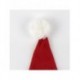 Gorro navideño The Grinch rojo y verde con pompón blanco
