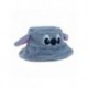 gorro pescador de pelo de Stitch azul