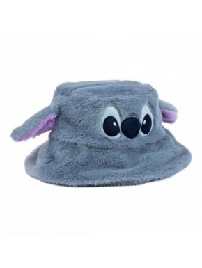 gorro pescador de pelo de Stitch azul