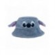 gorro pescador de pelo de Stitch azul