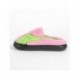 Zapatillas de casa Wicked verdes y rosas