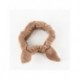 Turban marron de maquillage Disney avec oreilles