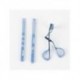 Coffret de soin personnel bleu Stitch avec pinceaux et recourbe-cils
