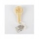 Brosse démêlante Disney Simba beige