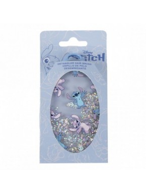 Cepillo desenredante azul con estampado de Stitch de Disney