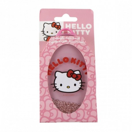 Escova desembaraçante Hello Kitty rosa 100% plástico ABS