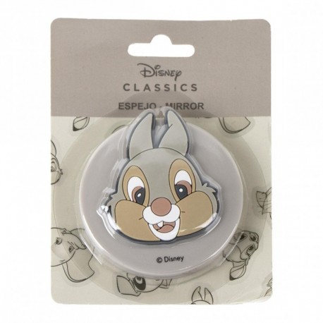 Espelho bege Disney com design de Tambor