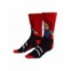 Meias Chucky vermelho escuro para tamanhos 38-45