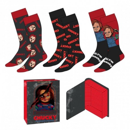 Lot de chaussettes Chucky multicolore