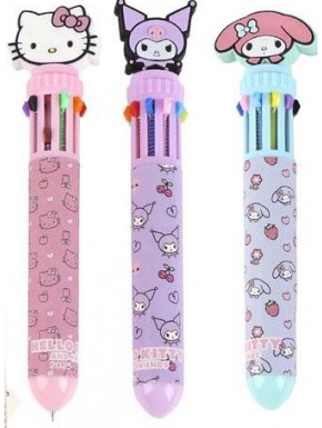 bolígrafo multicolor Hello Kitty y Amigos
