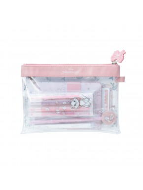 Set de papelería Disney Bonjour Marie con cuadernos y accesorios