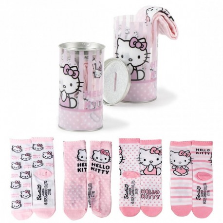 Pack de chaussettes Hello Kitty en tons roses