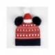 Gorro de punto rojo de Minnie para Navidad