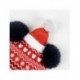 Gorro de punto rojo de Minnie para Navidad