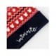 Gorro de punto rojo de Minnie para Navidad