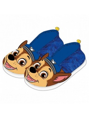Chaussons enfants bleus Chase Pat'Patrouille