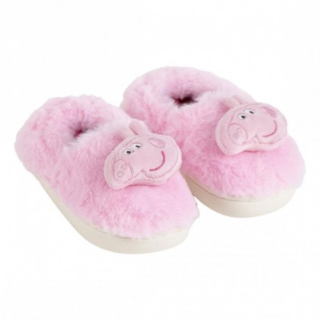 Zapatillas de casa rosas de Peppa Pig para niños