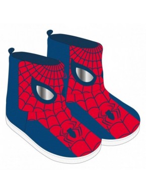 Zapatillas de casa bota Spiderman poliéster para niños