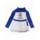 Batín azul y blanco Real Madrid para niños