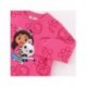 Sudadera rosa Gabby's Dollhouse con estampado de corazón