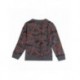 Sweat-shirt gris avec design Spiderman pour enfants