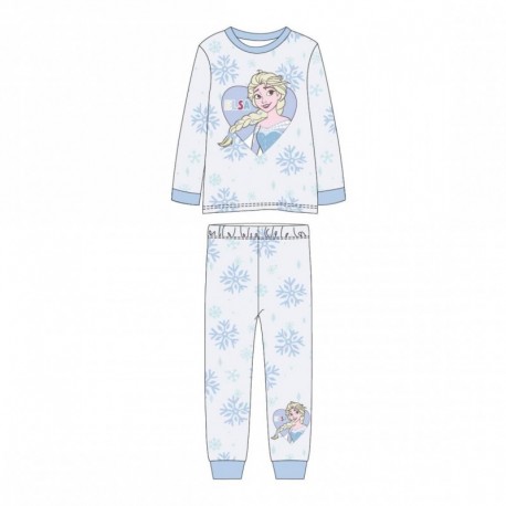 Pijama largo Frozen para niñas con diseño de Elsa