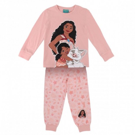 Pijama rosa de Moana para niñas