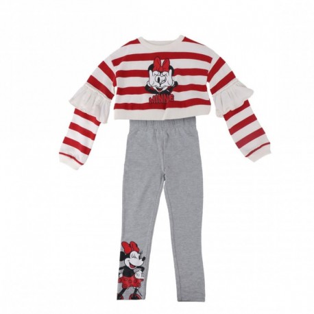 Conjunto Minnie Mouse de camiseta y leggins para niñas