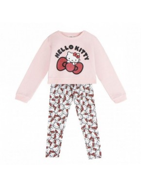 Conjunto 2 piezas Hello Kitty de algodón para niñas