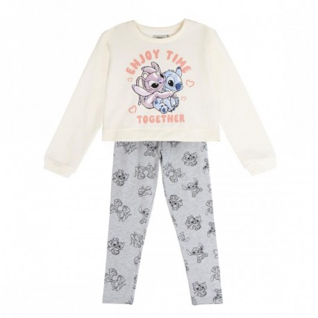Conjunto de camiseta y leggings de Stitch para niños