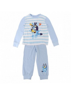 Pijama largo azul de Bluey para niños