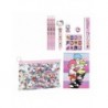 Conjunto de Papelaria Escolar Hello Kitty Rosa
