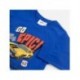 Pijama longo azul Hot Wheels para crianças