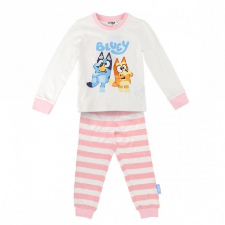 Pijama largo de Bluey para niños con diseño de personajes