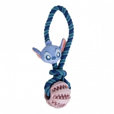 Jouet pour chien avec corde et figurine Stitch