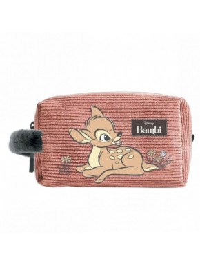 Trousse de toilette voyage Disney Bambi rose foncé