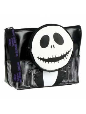 Trousse noire Nightmare Before Christmas avec visage de Jack