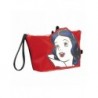 Necessaire de Viagem Disney Vilãs 100% PU - Preto e Vermelho