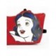 Trousse de toilette Disney Méchantes noire et rouge avec fermeture éclair