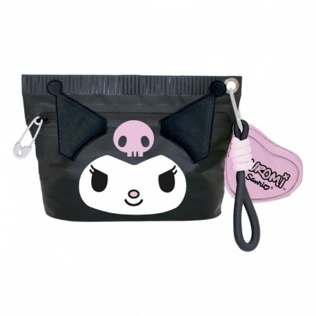 Neceser de aseo Hello Kitty Kuromi negro