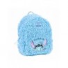 Mochila Casual de Sherpa Stitch Azul 100% Poliéster