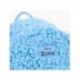 Sac à dos bleu en sherpa avec design Stitch